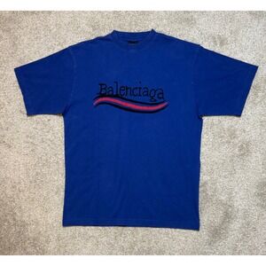 Balenciaga Political Campaign Logo T-Shirt Fits Size M